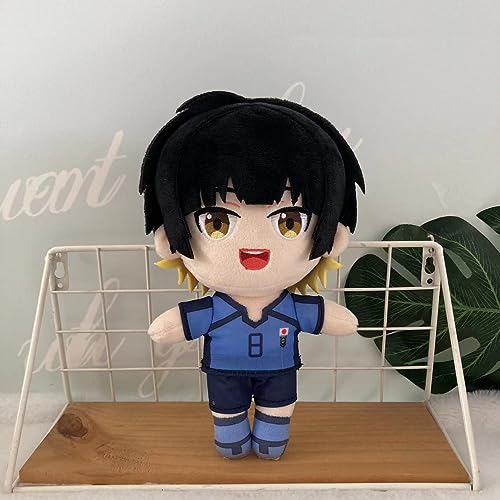 Xianyuee Blue Lock Figur Anime Soft Stuffed Bachira Meguru Figur Pillow Cartoon Kissen Sofa Home Decoration Ornaments Geschenke 25CM von Xianyuee