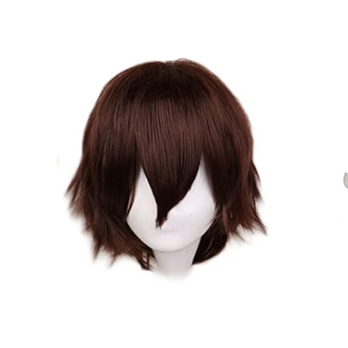 Xianyuee Bungo Stray Dogs Cosplay Dazai Osamu Kostüm Schwarzer Mantel Kleidung Anime Rolle Cosplay Uniform Outfits Halloween Party von Xianyuee