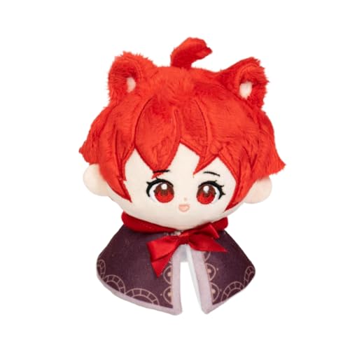 Xianyuee Diluc Figur Soft Stuffed Anhänger Tasche Backpcak Schlüsselanhänger Dekoration Collectibles 12CM von Xianyuee