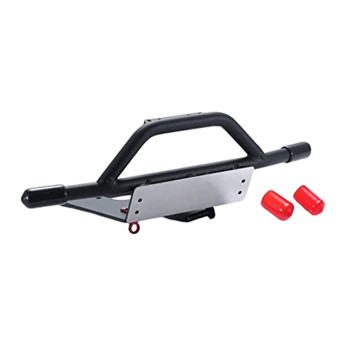 Xiaojikuaipao 1:10 Metall Bull Bar Bumper Set für WPL D12 RC Crawler Truck Spielzeug, CNC gefräste vordere hintere Stoßstange zu Ihrem Auto, Einfache Installation, Upgrade Ihres LKW-Stils, 1 - Vorne Xiaojikuaipao 1:10 Metall Bull Bar Bumper Set für WPL D12 RC Crawler Truck Spielzeug, CNC gefräste vordere hintere Stoßstange zu Ihrem Auto, Einfache Installation, Upgrade Ihres LKW-Stils, 1 - Vorne von Xiaojikuaipao
