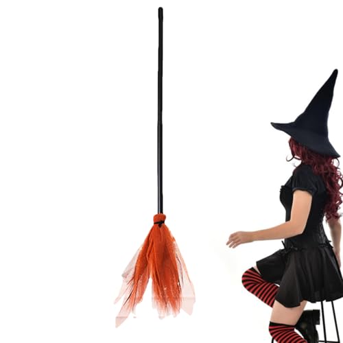 Xijobido Hexenbesen | Hexenbesen Für Halloween | Spielzeug Deko Für Garten Kostüme Cosplay Bühnenauftritte Gruselhaus Halloween Partys Xijobido Hexenbesen | Hexenbesen Für Halloween | Spielzeug Deko Für Garten Kostüme Cosplay Bühnenauftritte Gruselhaus Halloween Partys von Xijobido
