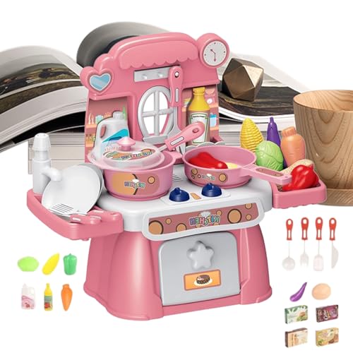 Xijobido Küchenspielzeug Für Kinder | Spielkochen Set Spielküchen Zubehör,24 Teile Lernspiele Vorschule Für Junge Mädchen Geschenk Weihnachten Geburtstag Haus Xijobido Küchenspielzeug Für Kinder | Spielkochen Set Spielküchen Zubehör,24 Teile Lernspiele Vorschule Für Junge Mädchen Geschenk Weihnachten Geburtstag Haus von Xijobido