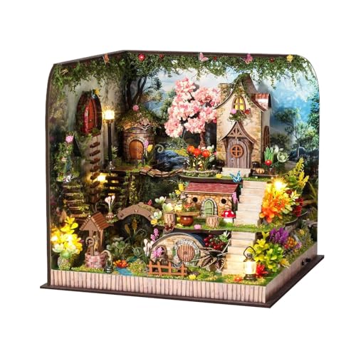 Xijobido Miniatur Haus Bausatz | Handgemachtes Kunsthandwerk Haus | Dekoratives Bastelset Für Buchhandlung Bibliothek Urlaub Klassenzimmer Bücherregal Anzeige Schlafzimmer Wohnzimmer Zuhause Xijobido Miniatur Haus Bausatz | Handgemachtes Kunsthandwerk Haus | Dekoratives Bastelset Für Buchhandlung Bibliothek Urlaub Klassenzimmer Bücherregal Anzeige Schlafzimmer Wohnzimmer Zuhause von Xijobido