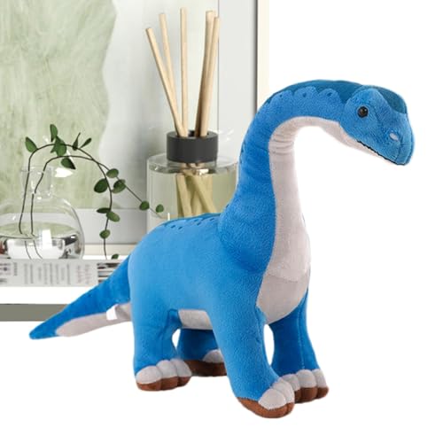 Xijobido Plüsch-Dinosaurier-Puppe, Stofftier-Puppenspielzeug - Stehendes Dinosaurier-Plüschtier - Plüschtier-Sammlungsspielzeug für Autos, Kinderzimmer, Schlafzimmer von Xijobido