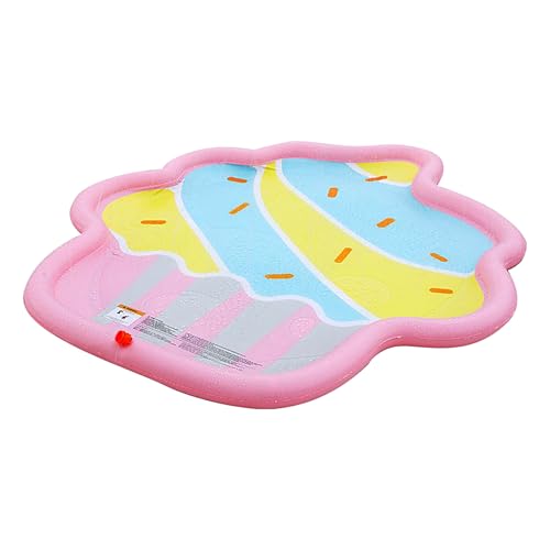 Xijobido Sprinkler Planschbecken Für Kinder - Spritzspaß Planschbecken Als Wasserspielzeug,Tragbare Wasserspielmatte Für Rasen, Campingplätze Und Draußenspiele Xijobido Sprinkler Planschbecken Für Kinder - Spritzspaß Planschbecken Als Wasserspielzeug,Tragbare Wasserspielmatte Für Rasen, Campingplätze Und Draußenspiele von Xijobido