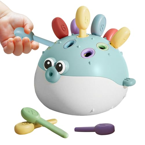 Xijobido Zuordnungsspiel,Lernspielzeug zur Farberkennung | Feinmotorik Spielzeug Kinder 1-3 Jahre Familienzeit Betreuer Kindergarten Xijobido Zuordnungsspiel,Lernspielzeug zur Farberkennung | Feinmotorik Spielzeug Kinder 1-3 Jahre Familienzeit Betreuer Kindergarten von Xijobido