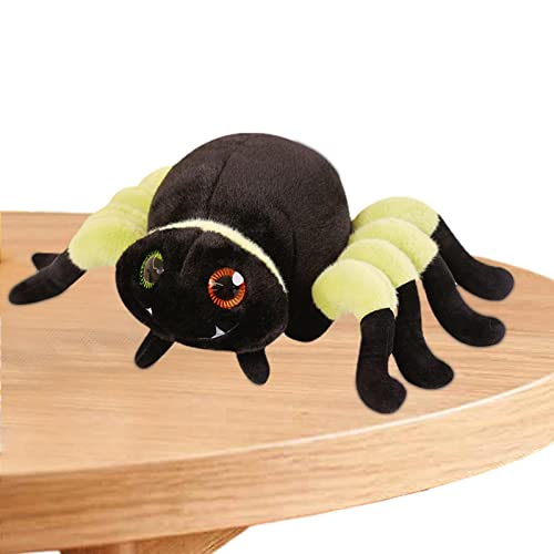 Ximan Gefüllte Spinne, Plüschtier, Simulation, Fuzzy Cuddly Animals Spider Toy für Kinder und Erwachsene, Autokissen, Heimdekoration von Ximan