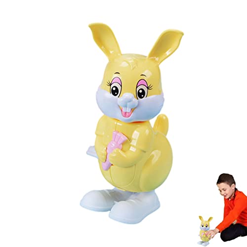 Ximan Hasensprung | Charmantes Springendes Kaninchen mit BorLiso - Windup Hase Interactive Clockwork Spring Toy für Kinder, Partygeschenke, Osterdekorationen von Ximan