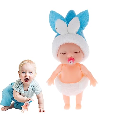 Ximan Puppe für Mädchen – bewegliche Schönheitspuppen Ostern mit beweglichen Beinen – Geschenk zu Ostern Puppen, gefüllt mit Ostereiern, Puppen, Füllung Osterkorb von Ximan