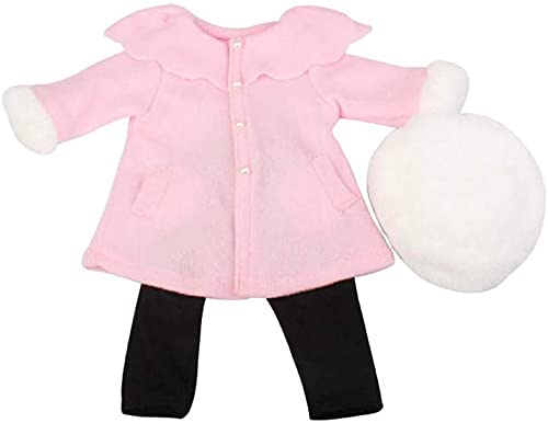 XinYiC Doll Dress Up Doll Clothes Doll Accessories for 18 Inch Doll Girl Dolls Journey Girl Doll Coat Leggings Plush Hat Winter Casual Outfit Toy Costume Accessories von XinYiC