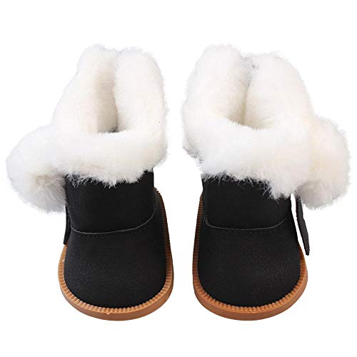 XinYiC Puppenschuhe Zubehör Schneestiefel Mode Winter Spielzeug Mini Schuhe für 45,7 cm American Girls Puppen - # C - 1 Paar von XinYiC