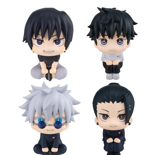 4pcs Geto Suguru/Gojo Satoru/Okkotsu Yūta/Fushiguro Toji Action Figur Set PVC Collectible Anime Figuren Statue Desktop Ornamente Dekoration Geschenk für Anime Fans von Xinchangda