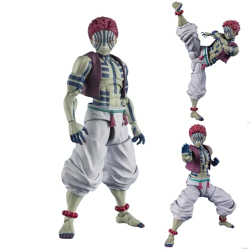 Akaza Figur Anime Tomioka Giyuu Figuren Modell Kamado Tanjiro Super Action Statue Movable Change Accessories Figure Sculpture 15CM PVC Desktop Decoration Sammlerstücke Geschenk Akaza Figur Anime Tomioka Giyuu Figuren Modell Kamado Tanjiro Super Action Statue Movable Change Accessories Figure Sculpture 15CM PVC Desktop Decoration Sammlerstücke Geschenk von Xinchangda
