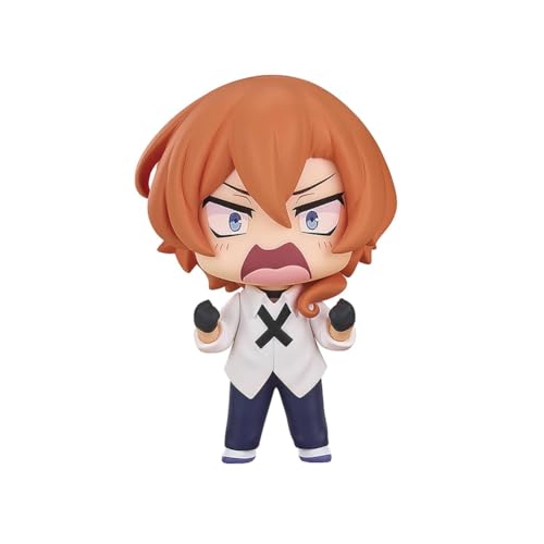 BSD Figur Anime Dazai Osamu Action Figur Statue, 7CM Cute Cartoon Mini Figuren Nakahara Chuuya Modell Sculpture Desktop Decoration Sammlerstücke Geschenk BSD Figur Anime Dazai Osamu Action Figur Statue, 7CM Cute Cartoon Mini Figuren Nakahara Chuuya Modell Sculpture Desktop Decoration Sammlerstücke Geschenk von Xinchangda