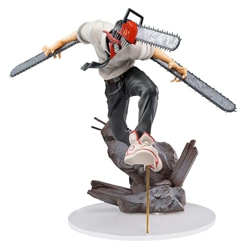 Chainsaw Man Figur Denji Action Figures Statue 16cm Handgefertigt Anime Figurine Ornamente Desktop Dekoration Sammlerstücke von Xinchangda