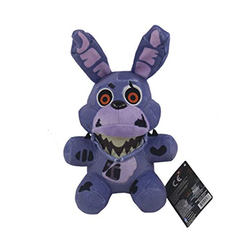 Xinchangda FNAF Plüschtier Cute Five Nights Game Plushies Fnaf Kids Toys Stuffed Animal Doll Bonnie Bear Foxy Wolf Rabbit Holiday Birthday Children's Gift von Xinchangda