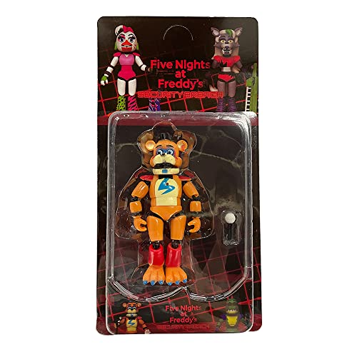 Xinchangda Five Nights Game Figures FNAF Security Breach Funtime Foxy Sister Location Horror Doll Lightening Movable Joints Action Figures 5.10 Inch von Xinchangda