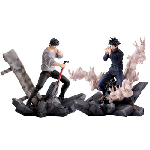 JJK Anime Figuren, Fushigura Megumi/Fushiguro Toji Vater-Sohn-Begegnung Figur Statuen Anime Action Figur 20CM von Xinchangda