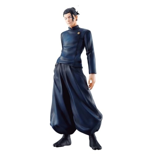 JJK Geto Suguru Figur Statue-Gojo Satoru Action Figur Anime Modell Sculpture, 22CM Schwarze Uniform Standing Position Decoration Sammlerstücke Geschenk JJK Geto Suguru Figur Statue-Gojo Satoru Action Figur Anime Modell Sculpture, 22CM Schwarze Uniform Standing Position Decoration Sammlerstücke Geschenk von Xinchangda