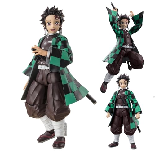Kamado Tanjiro Figur Anime Tomioka Giyuu Figuren Modell Kamado Nezuko Super Action Statue Movable Change Accessories Figure Sculpture 15CM PVC Desktop Decoration Sammlerstücke Geschenk Kamado Tanjiro Figur Anime Tomioka Giyuu Figuren Modell Kamado Nezuko Super Action Statue Movable Change Accessories Figure Sculpture 15CM PVC Desktop Decoration Sammlerstücke Geschenk von Xinchangda