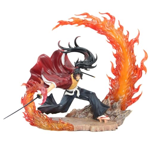 Kokushibo Figuren, Tsugikuni Yoriichi Anime Figur Statuen PVC Anime Action Figur für Fans Weihnachten 21cm von Xinchangda