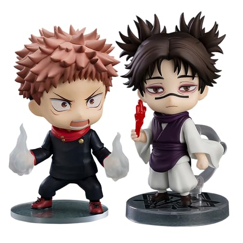 Xinchangda 2pcs Chōsō Figur und Itadori Yuji Actionfiguren Austauschbare Teile und Bewegliche Modell 10cm Anime Figurine Desktop Dekoration Sammlerstücke von Xinchangda