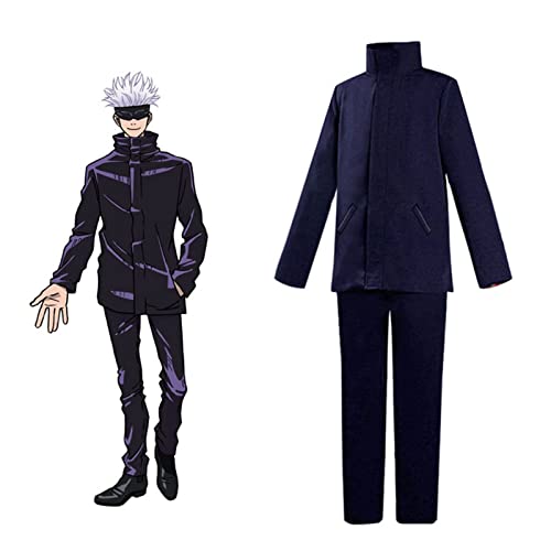 Xinchangda Anime Gojō Satoru/Getō Suguru/Okkotsu Yūta/Fushiguro Toji/sukun/Nobara-Kugisaki/Fushigura Megumi Cos Costume Role-playing Clothing Halloween Carnival Cosplay Costume for Men Women von Xinchangda