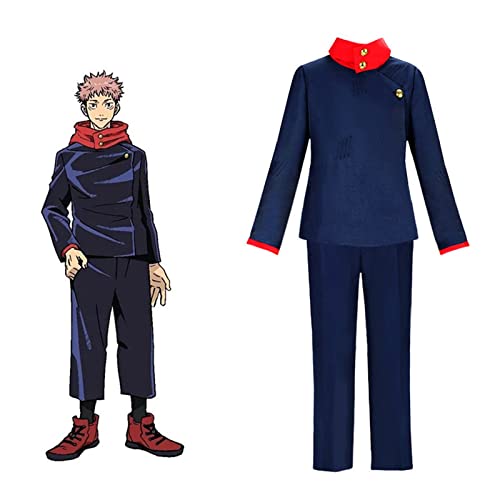 Xinchangda Anime Gojō Satoru/Getō Suguru/Okkotsu Yūta/Fushiguro Toji/sukun/Nobara-Kugisaki/Fushigura Megumi Cos Costume Role-playing Clothing Halloween Carnival Cosplay Costume for Men Women von Xinchangda