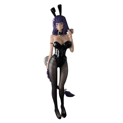 Xinchangda Anime Raiden Ei Bunny Girl-Figur, 41 cm, übergroße stehende Position, Sammlerstücke, Actionfiguren, Modell, Desktop-Dekoration, Geschenk für Fans von Xinchangda