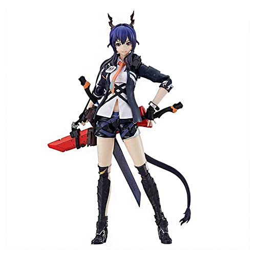 Xinchangda Arknights Chen Actionfiguren Anime Schöne Mädchen Charakter Sammlerstück Modell Statue PVC Desktop Dekorationen Geschenke von Xinchangda