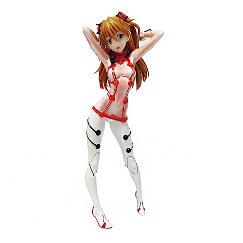 Xinchangda Asuka Langley Soryui Anime-Actionfigur, Anime-Sammelfigur, PVC-Sammelfigur, Modellfiguren für Büro, Heimdekoration, Geschenke für Kinder von Xinchangda