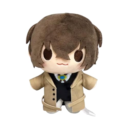 Xinchangda Dazai Osamu Plüschfigur Anime PP Baumwolle Kissen 20 cm niedlich weich gepolsterte Dekorationen für Auto Heimdekoration für Fans Xinchangda Dazai Osamu Plüschfigur Anime PP Baumwolle Kissen 20 cm niedlich weich gepolsterte Dekorationen für Auto Heimdekoration für Fans von Xinchangda