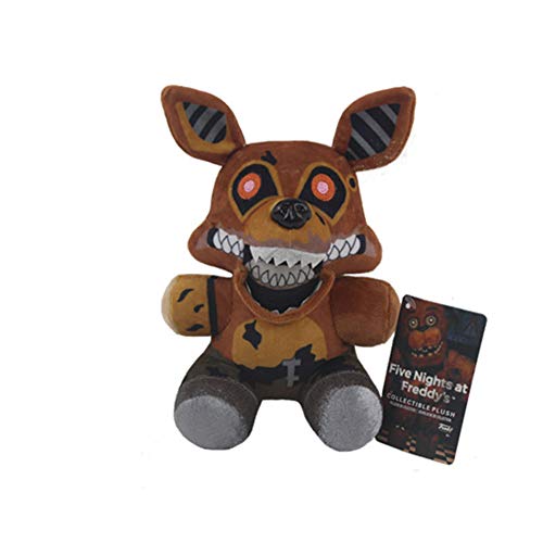 Xinchangda FNAF Plüschtier Cute Five Nights Game Plushies Fnaf Kids Toys Stuffed Animal Doll Bonnie Bear Foxy Wolf Rabbit Holiday Birthday Children's Gift von Xinchangda