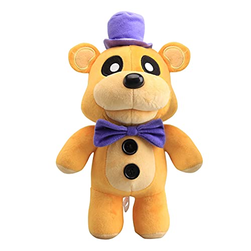 FNAF Plüschpuppe "Five Nights Game" Plüschpuppe, niedlich, weich, Cartoon, Stoffpuppe, Tiere, Gelbbär für Kinder, Geburtstagsgeschenk, 30 cm von Xinchangda