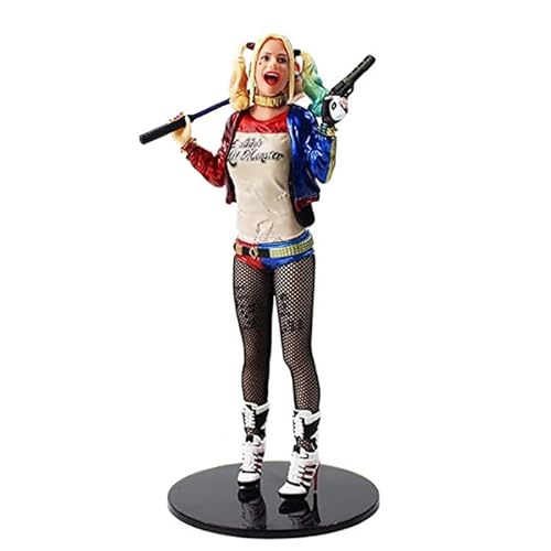 Xinchangda Harley Figur Statue Stehposition Anime Figur 19 cm Joker Harley Actionfigur Modell Desktop Dekoration Sammlerstücke Geschenk für Fans Xinchangda Harley Figur Statue Stehposition Anime Figur 19 cm Joker Harley Actionfigur Modell Desktop Dekoration Sammlerstücke Geschenk für Fans von Xinchangda