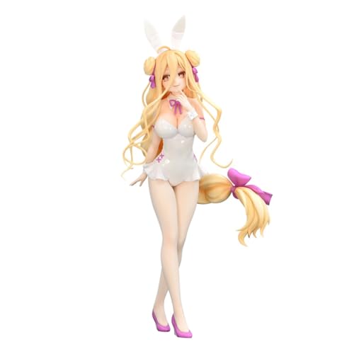 Xinchangda Hoshimiya Mukuro Actionfigur, weißes Häschen, Mädchen, Anime-Figurensammlungen, 27 cm, schöne Figur, stehende Pose, Modelle, Desktop-Dekoration von Xinchangda