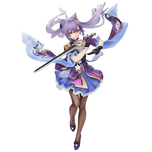 Xinchangda Keqing Anime Figur Keqing Actionfigur PVC Statue Modell Sammlung Ornamente Geschenke Schreibtisch Display Anime Figur von Xinchangda