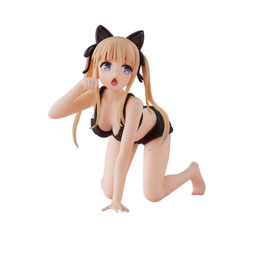 Xinchangda Sawamura Spencer Eriri Illustration Original-Malfigur Katzenohr niedliche Anime-Figur, 10 cm, PVC-Actionfiguren, Desktop-Kollektionen von Xinchangda