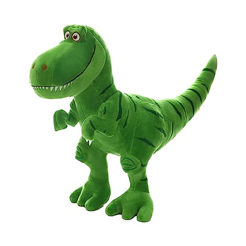 XineYuor Dino Kuscheltier,Plüschtier Dinosaurier Dino Stofftier Kuscheltier Plüsch Tyrannosaurus Rex Stofftierpuppe Dinosaurier Kuscheltier Geschenk für Baby,Kinder,Erwachsene (Grün, 40CM) von XineYuor