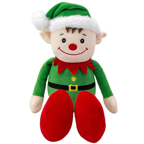 XineYuor Weihnachtself,Elf Kuscheltier Weihnachtself Figur Elfen Plüschtier Weihnachtsdeko Weihnachten Figuren Stofftier Weihnachten Ornament Dekoration Plüschtiere für Jungen Mädchen Kinder von XineYuor