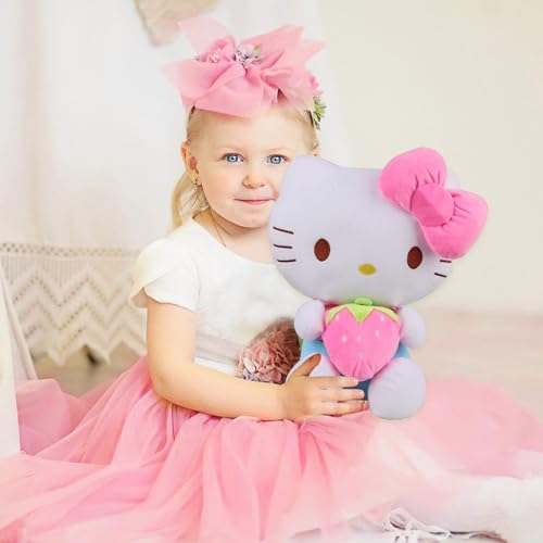 Xingsky Cat Plush Kitty Plüschtiere Katze Plüsch, 30cm Cat Plushie Kawaii kuscheltiere für Kinder Mädchen Erwachsene Geburtstage Weihnachten Party von Xingsky