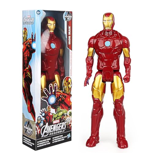 Xingsky Iron Man-Actionfigur, Iron Man Spielzeug, Mar-vel Aveng-ers Figuren 30 cm, Aveng-ers Spielzeug für Kinder ab 3 Jahren von Xingsky