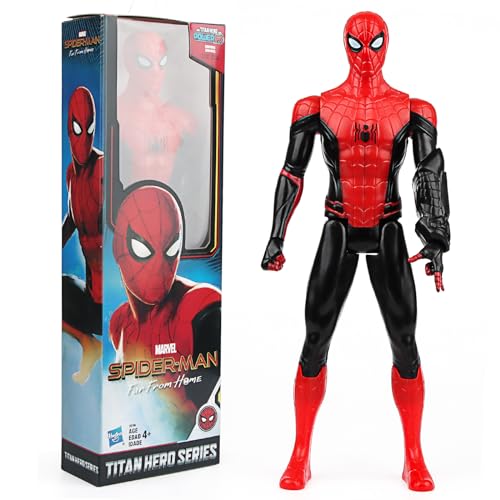 Xingsky New Avengers Figur 30cm Marvel Avengers Figuren Set, Far from Home Spider Figur Ornamente, Filmfans Sammlung, Geburtstag, Spider Person Spielzeug für Kinder ab 3 Jahren von Xingsky