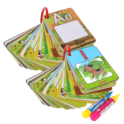 Aquarell -Übungskarten - Wiederverwendbare Umrissbretter, Kinder Handschrift Routine Kit | Bildungsfarbfüllblätter, Zahlen und Briefe Kunstspielzeug für Mädchen frühe Bildungsnutzung Aquarell -Übungskarten - Wiederverwendbare Umrissbretter, Kinder Handschrift Routine Kit | Bildungsfarbfüllblätter, Zahlen und Briefe Kunstspielzeug für Mädchen frühe Bildungsnutzung von Xinhuju
