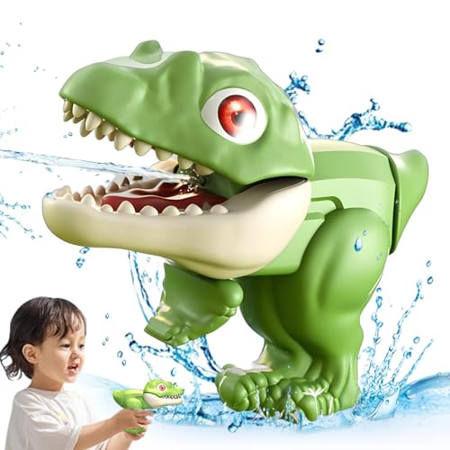Dinosaurier-Sprinkler für Kinder, Dinosaurier-Poolspielzeug - Sommer-Wasserkampfspiel Water Squirters - Partygeschenk, drücken, um Wasser für Strand, Garten, Partyspiel, Schwimmbad zu sprühen von Xinhuju