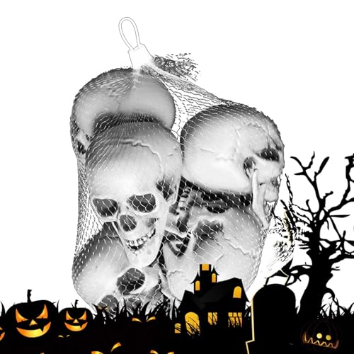 Halloween-Schädel – Totenkopf-Vase, Halloween-Dekorationen, Mini-Totenkopf-Dekorationen | Realistische Totenkopf-Requisiten zum Selbermachen, Miniatur-Schädel, Halloween-Dekorationen, Partyzubehör für von Xinhuju