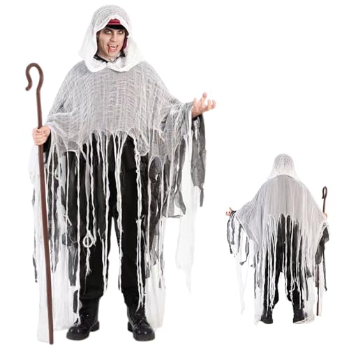Haunted House Halloween Cape - Mittelalterliche Renaissance -Kapuze, Cosplay Und Maskerade Kostüm, Party, Bühne, Drama, Gothic Cloak Accessoire | Fest Für Cosplay, Maskerade, Bühnenperformance, Haunted House Halloween Cape - Mittelalterliche Renaissance -Kapuze, Cosplay Und Maskerade Kostüm, Party, Bühne, Drama, Gothic Cloak Accessoire | Fest Für Cosplay, Maskerade, Bühnenperformance, von Xinhuju