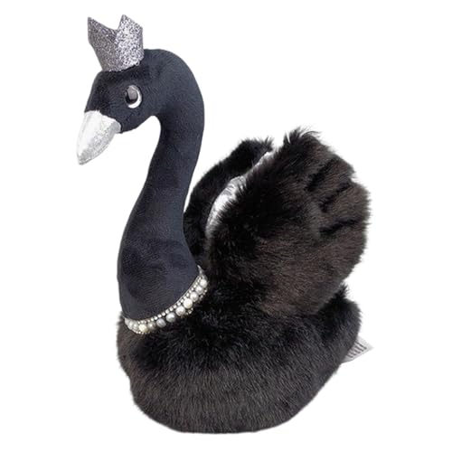 Plüschtier Schwan Plüschtier Schwan Plüschtiere Plüschtiere Crown Swan Plüschtiere Weiche Plüschtiere Weiße Gänse Plüschtiere Cartoon Puppe Mit Halsband Cy Spielzeug von Xinhuju