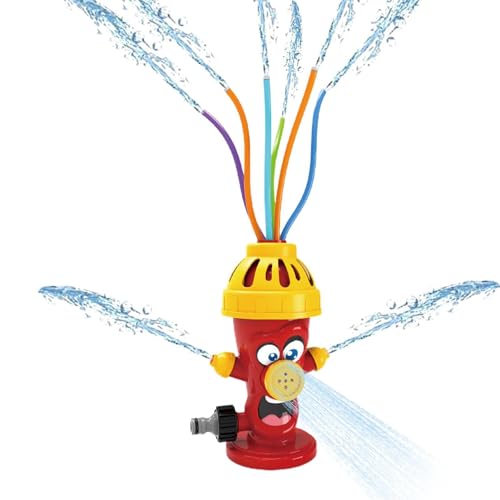 Sprinkler-Spielzeug | Niedliches rotierendes Wasserspielzeug für den Sommer, Sprinkler für Outdoor-Aktivitäten im Garten, Sommer-Wassersprühspielzeug für Kleinkinder von Xinhuju