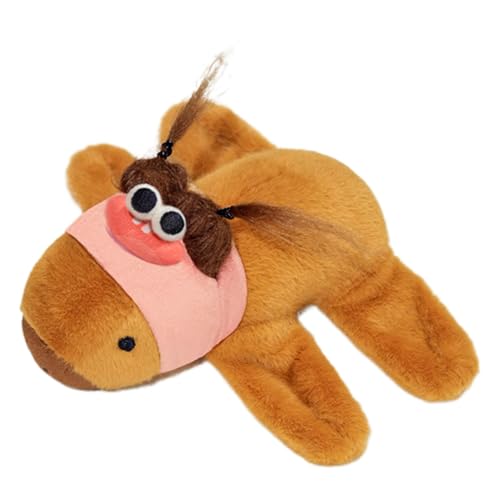 Xinhuju Capybara-Plüschtier, Kinder-Handgelenk-Hugger – Capybara-Plüsch-Geschenkarmband, Capybara-Huggers-Geschenkarmbänder – Capybara-Capybara-Plüschtier-Slap-Capybara-Plüsch-Armband von Xinhuju